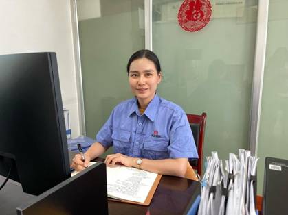 西安城投道桥集团秦通公司团支部书记:王琼珏