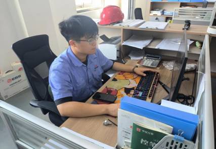 西安城投道桥集团新型建材分公司一线青年:吴珂鑫